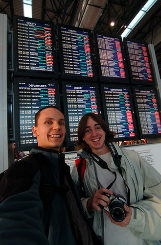 Prague, Ruzyně airport, North 2 terminal.