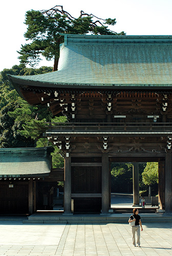 Meiji-jingu, brána