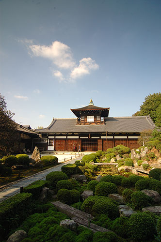 Kyoto, Tofokuji, Kaisando Hall