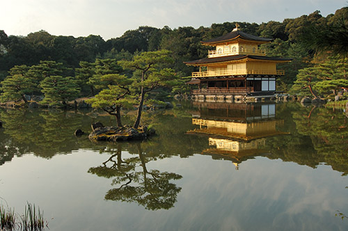 Kyoto neighborhood, Golden Pavilon