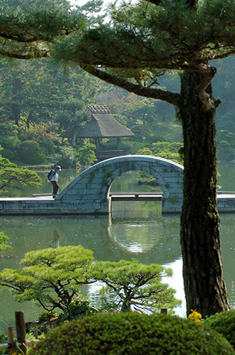 Hiroshima, Shukkeien gardens