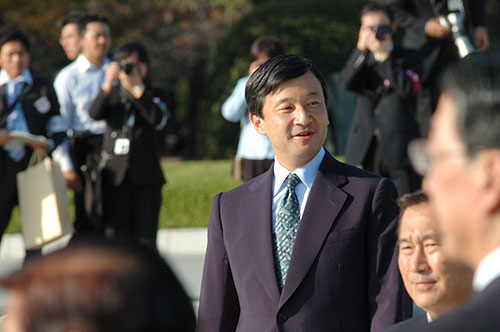 Hiroshima, Their Imperial Highnesses Crown Prince Naruhito